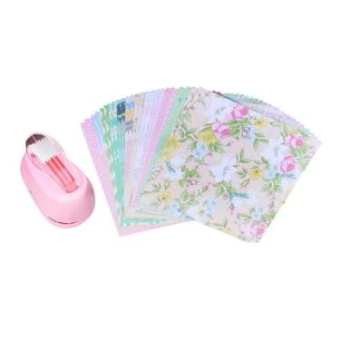 Imagem de predolo Perfurador de Papel com Formato de Carimbo, Perfurador de Papel com Furos para Artesanato, Convites de Casamento, Scrapbooking e Papéis para Festas, Rosa