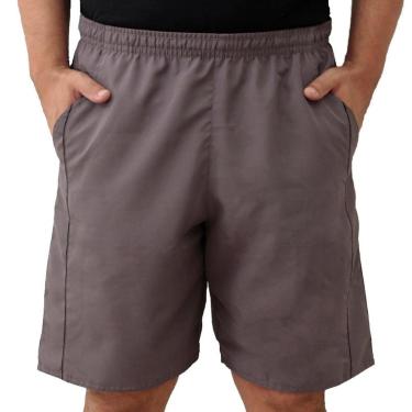 Imagem de Short Bermuda Tactel Black Bear Liso Lisa Masculina Casual-Masculino