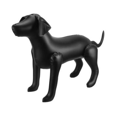 Imagem de Exibição inflável do manequim do cão - NONE, C80xA56xL29cm, preto