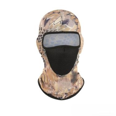 Imagem de Polaina de pescoço camuflada máscara de ciclismo para homens e mulheres máscara de esqui protetor solar moda verão arnês para esportes ao ar livre ciclismo (tipo B)