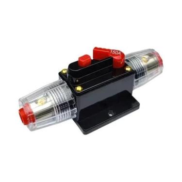 Imagem de Suporte De Fusível Manual À Prova d'Água 20A-150A 12V-48V DC Disjuntor
