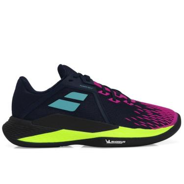 Imagem de Tênis Babolat Propulse Fury 3 - Clay - Saibro - Marinho e Rosa-Masculino