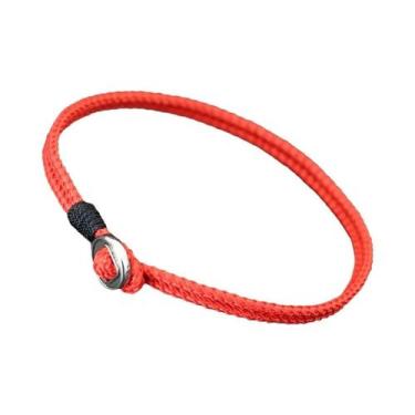 Imagem de Pulseira De Corda Trançada Fina De 3mm Para Homens, Acessórios Casuais
