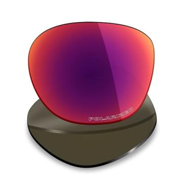 Imagem de Mryok Lentes de reposição ultra polarizadas para óculos de sol Oakley Deadbolt OO6046, HD Polarized, proteção UV, resistente a impactos e ajuste perfeito - Midnight Sun