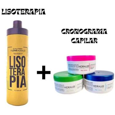Imagem de Lisoterapia Hidralize 1Litro Cronograma Capilar Hidralize 3300G