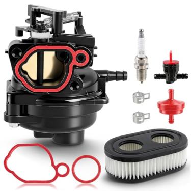 Imagem de Carburador 799584 para motores de cortador de grama 550EX 625EX 675EX 725EX 103M02 09P702, carburador 550EX para Craftsman M110 M230, com kit de filtro de ar 593260