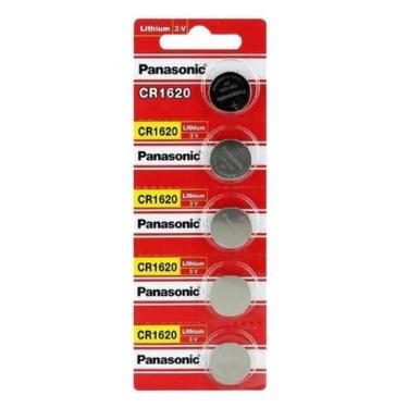 Imagem de 5 Pilhas Baterias Cr1616 Panasonic 3v Original