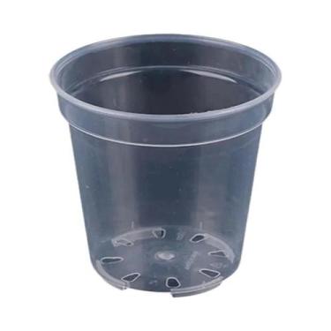 Imagem de Vaso Transparente Redondo Para Orquídeas, Recipiente De Viveiro, Vasos