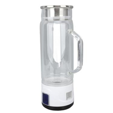 Imagem de Generic Garrafa de água Rica Em Hidrogênio, Copo de Vidro de Borosilicato de 1000ml, Eletrólise Eficiente, Tampa de Aço Inoxidável, Fitness Doméstico