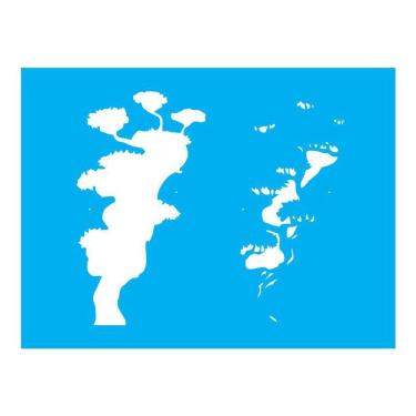 Imagem de Stencil Tamako Árvore - 15X20Cm - Ref A2778