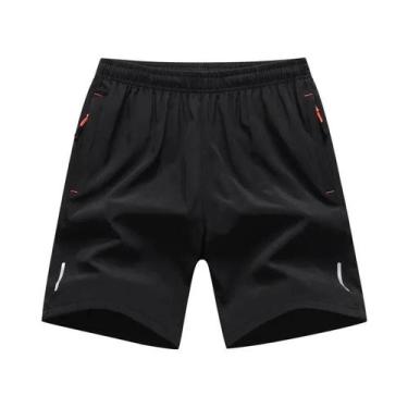Imagem de Shorts Esportivos Masculinos De Verão, Respiráveis, Com Cintura Elásti