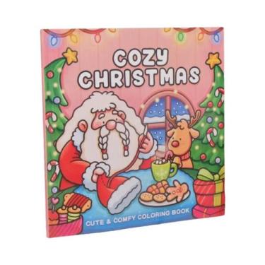 Imagem de Livro De Colorir De Natal Aconchegante Para Adultos: Desenhos Animados