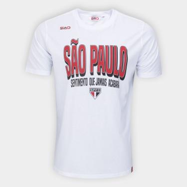 Imagem de Camiseta São Paulo Casual Masculina-Masculino