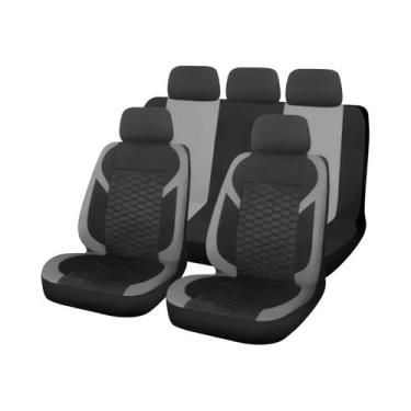 Imagem de Capas De Assento De Carro Em Malha De Poliéster Universal Com Bordado 