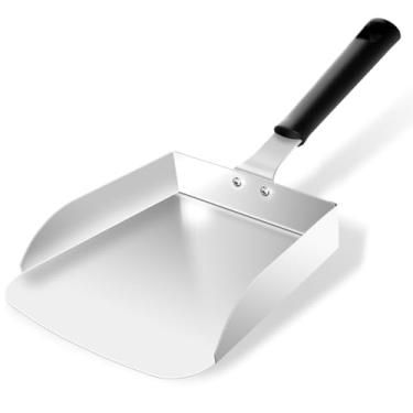 Imagem de Espátula para chapa – Colher Blackstone para cozinha e acampamento ao ar livre, ferramenta de esmagar hambúrguer, espátulas Hibachi, espátula de arroz, acessórios de grelha para churrasqueira ao ar