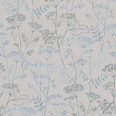 Imagem de Papel de Parede Kylie Folhagem Bege 34321