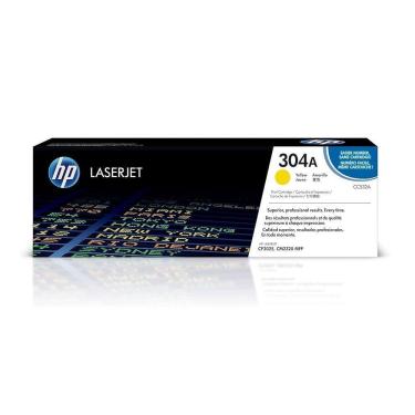 Imagem de Toner Hp Cc532a 304a Amarelo Cp2025dn Cm2320n Cm2320nf Original 3.5k