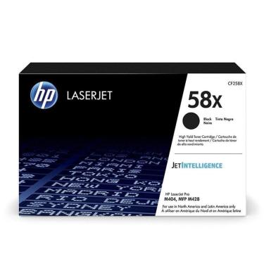 Imagem de Toner Original Hp 58x Preto Para Laserjet Pro Séries (m404 E Mfp M428), Cf258x