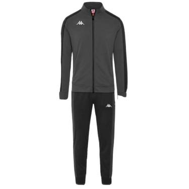 Imagem de AGASALHO KAPPA TRILOBAL QUEBEC CINZA PRETO MASCULINO-Masculino