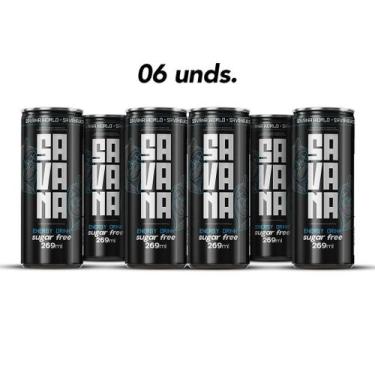 Imagem de Energético Zero Açucar - Pack 06und - SAVANA.WORLD