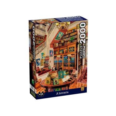 Imagem de Quebra-cabeça 2000 Peças A Livraria Especial-Unissex