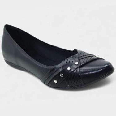 Imagem de Sapatilha Couro Bottero Bico Fino Feminina-Feminino