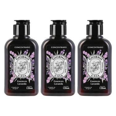 Imagem de Kit 3 Limpador Concentrado Essência Lavanda 120ml Giorno