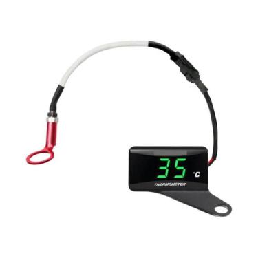 Imagem de Sensor De Temperatura Digital Universal Koso Mini Quadrado Para Cabeço