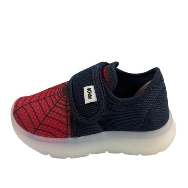 Imagem de Tênis Kidy Flex Light Spider Infantil Marinho Vermelho-Masculino