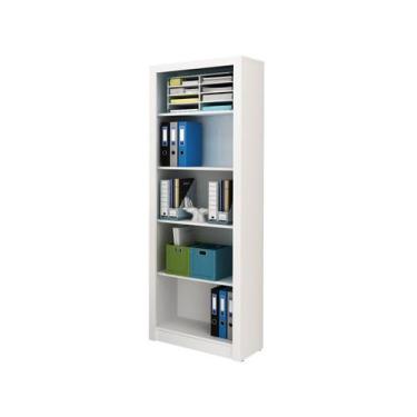 Imagem de Estante para Livros 4 Prateleiras Branco Me4104  - Tecno Mobili, Branc