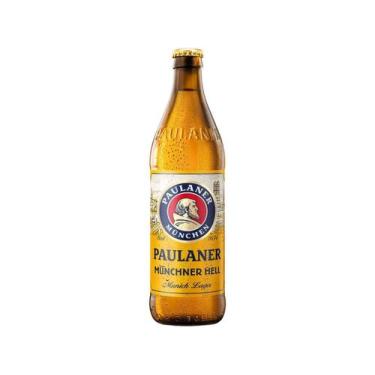 Imagem de Cerveja Paulaner Lager Munchner Hell Alemã Garrafa 500ml, 1