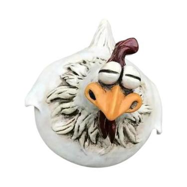 Imagem de Estátua De Galinha Em Resina Para Jardim, Escultura De Galinha Para Qu