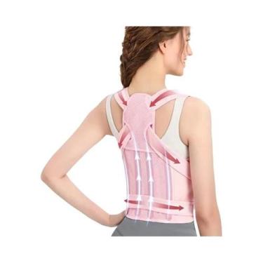 Imagem de Corretor De Postura Ajustável E Leve Para Mulheres E Homens, Suporte P