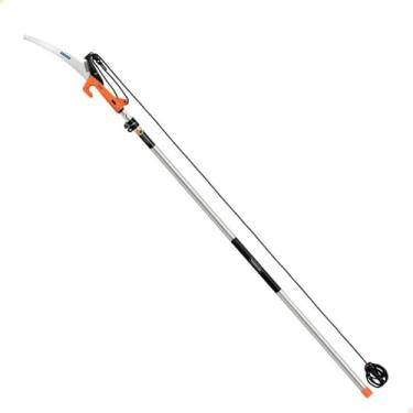 Imagem de Podador de Galhos com Serrote Profissional 13" / 330 mm Tramontina com Cabo Metálico Extensível até 3 m