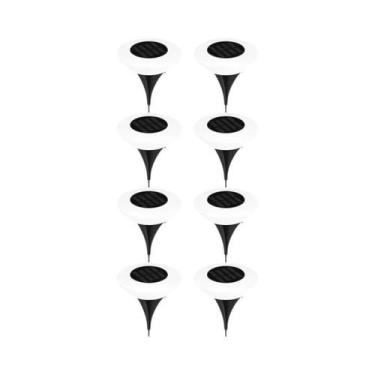 Imagem de Luzes Solares Externas 360 graus Luminária De Chão LED IP65 À Prova D'