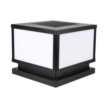 Imagem de Lâmpada Solar LED À Prova d'Água Para Exterior, Luz De Pilar Para Deco