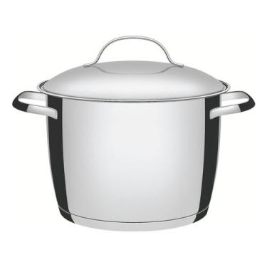 Imagem de Caldeirão Allegra Tramontina Em Aço Inox E Fundo Triplo ø 24cm Tramont