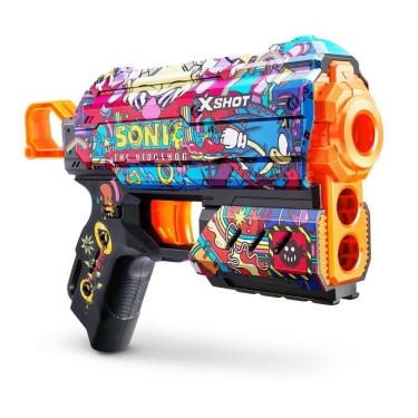 Imagem de Lançador De Dardos X-shot - Skins Flux Sonic - Robotnik