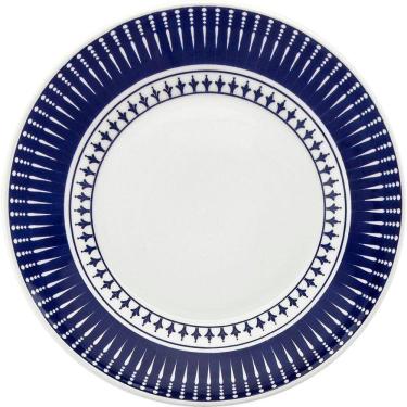 Imagem de Kit 12 Pratos De Sobremesa Biona Colb Oxford® Cerâmica 19 Cm.