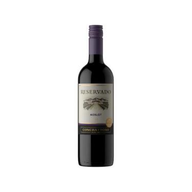 Imagem de Vinho chile concha y toro merlot - reservado 750ml, Meio Seco, Tinto
