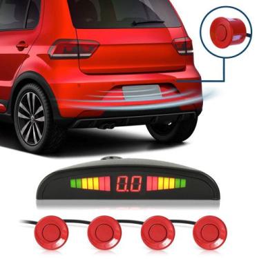 Imagem de Sensor de Ré Vermelho Tiida 2008 2009 2010 2011 2012 2013 Aviso Sonoro