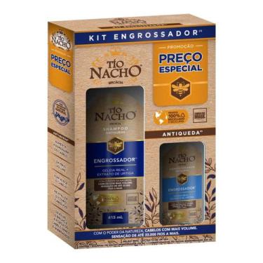 Imagem de Kit Tio Nacho Engrossador Shampoo + Condicionador Antiqueda - Tío Nach