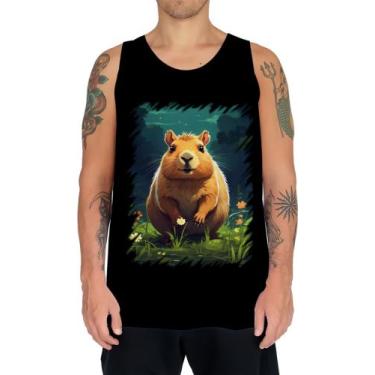 Imagem de Camiseta Regata Capivara do Bem Animalzinho 3 - Kasubeck Store®, INF 0
