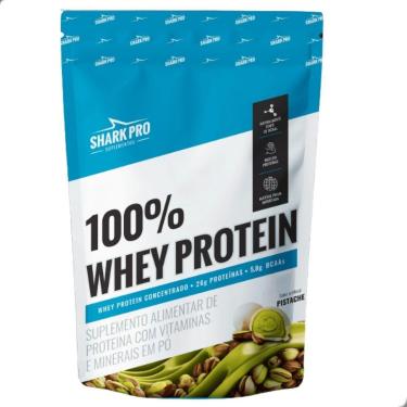 Imagem de 100% Whey Protein Concentrado Refil 900g Shark Pro-Unissex