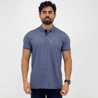 Imagem de Camisa Polo Malwee Manga Curta com Botão Masculina-Masculino