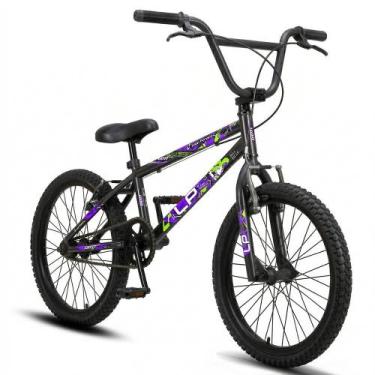 Imagem de Bicicleta Infantil Aro 20 Bmx CowBike Luan Pereira - Gott Bike, Preto
