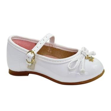 Imagem de Sapatilha Molekinha Criança infantil Bebê Menina 2106.1065 Cor:BrancoT