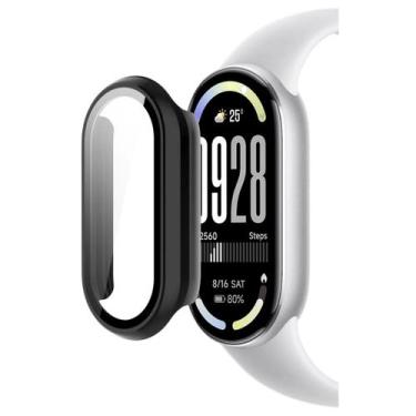 Imagem de Capa case de proteção para Xiaomi Smart Band 10 Cor da case:Preto - Ge