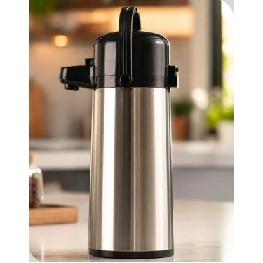 Imagem de Garrafa Térmica Air Pot Invicta 1,8L Inox Prateado