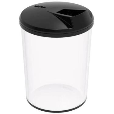 Imagem de 48 Farinheiras Porta Farofa Temperos 400ml Preto Restaurantes Buffets 
